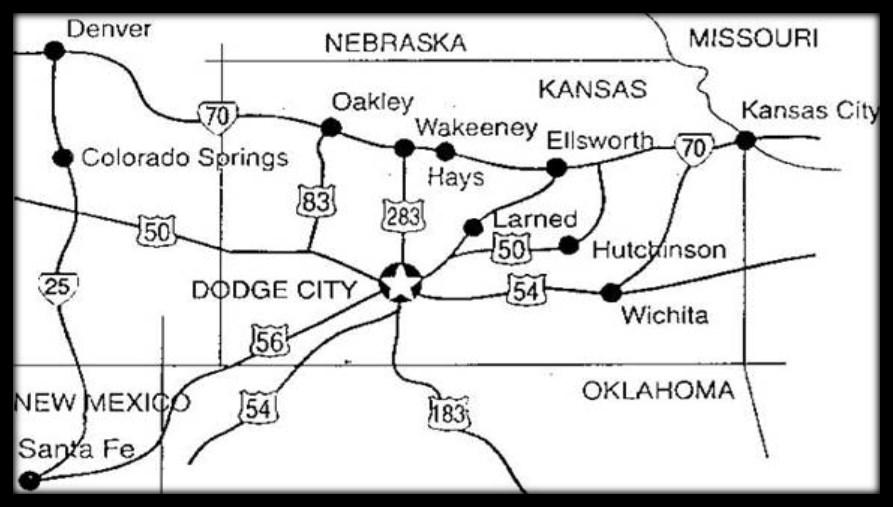 Travel Information: Air travel: Dodge City Regional Airport offers air transportation in and out of Dodge City.