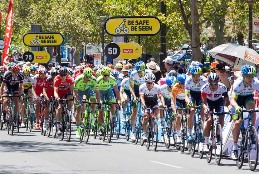 TEAM AND RIDER INFORMATION THE SANTOS TOUR DOWN UNDER GAINED UCI PROTOUR STATUS IN 2008, BECOMING THE FIRST EVENT OUTSIDE EUROPE TO JOIN THE PRESTIGIOUS PROTOUR.