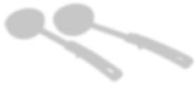 UTENSILS SPOODLE WITH BLACK AND COLOR-CODED GRIP N SERV HANDLES Combines the ease of serving with a spoon and the