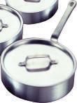 properly fit the inside diameter of all utensils including fry pans, sauce pots, braziers and stock pots Cs. Pk. 2 x 1 ea. Outside Inside Item # Mfg. # Dia. (A) Dia. (B) Fits Pan # Cs. Wt.