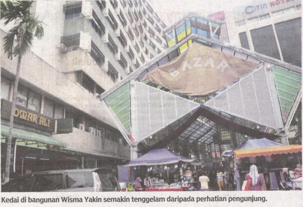 Headline Wisma Yakin perlu nafas baharu MediaTitle Sinar Harian Section Nasional Circulation 279,000 Page No 38 Readership 837,000 Language Malay ArticleSize