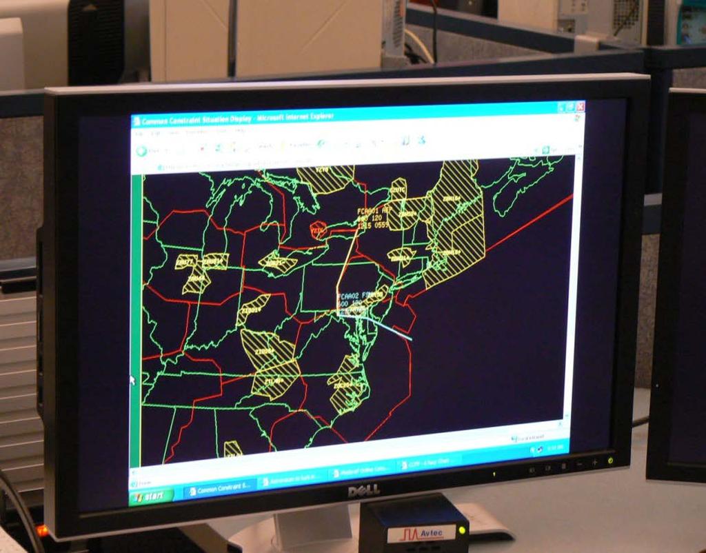 Air Traffic Systems ATC Coordinators Interface with ATCSCC (FAA command center) Interface with Air Route Traffic Control