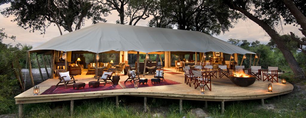 The six tent Duba Expedition Camp is a wildlife connoisseur s getaway.