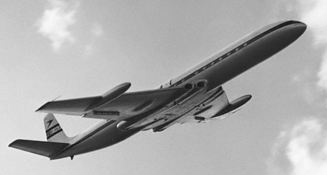The fuel consumption of aircraft has decreased dramatically, but the cruise speed of a Comet 4 (one of the first production jet airliners, in the 1950s) was mach 0.