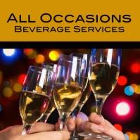 provided by one of the nineteen approved caterers *All Occasions Beverage Services 4703 Highway