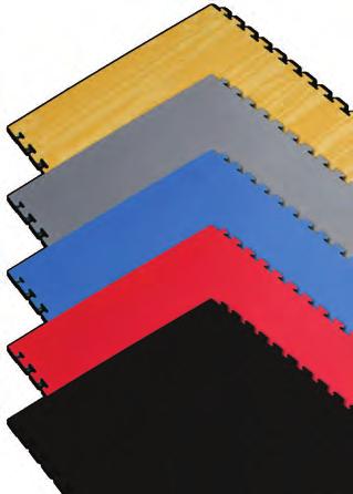 This 25mm (1 thick) mat is offered in 5 colors.