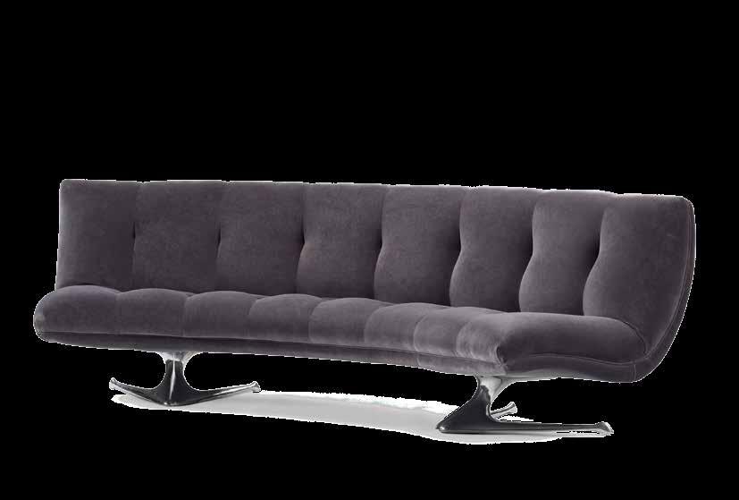 522 Unicorn Curved Sofa