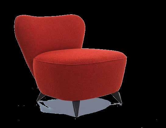100 F Fire Side Chair Designed 1949