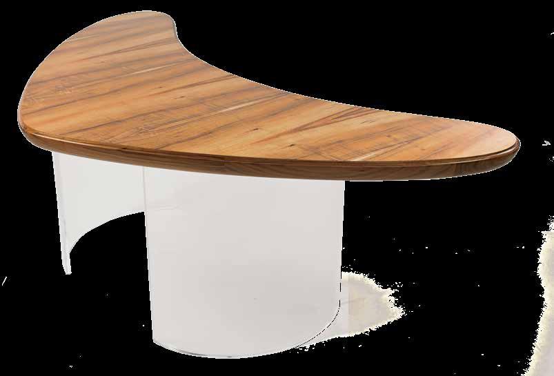7030 Wing Desk Designed 1970 Wood: