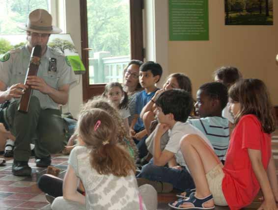 Urban Park Rangers are role models who encourage children to let their imaginations run wild in a safe, supportive atmosphere.