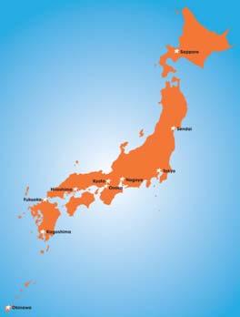 Growing Jetstar in Japan Japanese domestic market World s 10th largest population: 17 million people Four of the world s top ten routes by seats Large market with low LCC penetration Dominated by ANA
