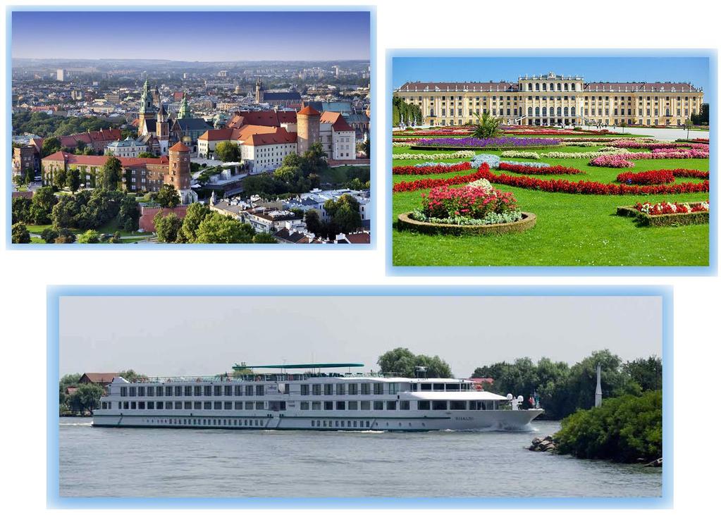 presents Krakow & Cruise the Blue Danube Visiting Poland, Czech Republic, Hungary & Austria including a 7-night river cruise on the Danube aboard