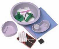3 Devon Standard Surgical Set-Up Kits Devon Single Basin Kits - LATEX FREE Basic kits include basins & bowls with optional mini-kit components Reduce set-up time, costs & waste while increasing
