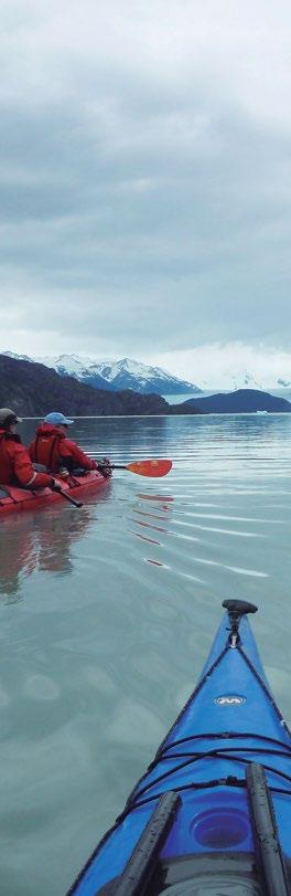 Itinerary Day 1 Distance: 18 Mi / Paddling time: 4 5 Hours Private transportation will be provided from your hotel to the shores of Grey Lake, located in Torres del Paine National Park.