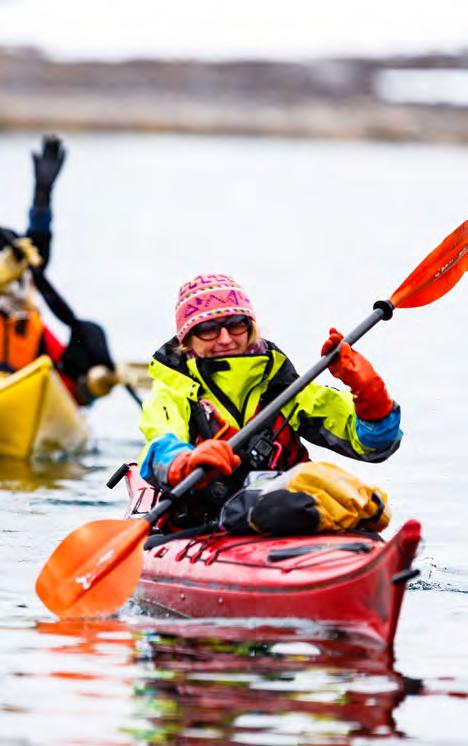 The number of opportunities to kayak is weather dependent and will only be conducted during calm conditions.