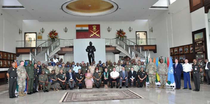 The course is being conducted by the Centre for United Nations Peacekeeping in India (CUNPK) in partnership with the United States.