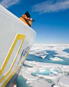 Land of the Ice Bears: EXPLORING THE HIGH ARCTIC 11 Days/9 Nights National Geographic Explorer Zodiacs provide the flexibility to land almost anywhere. DAY 1: U.S.