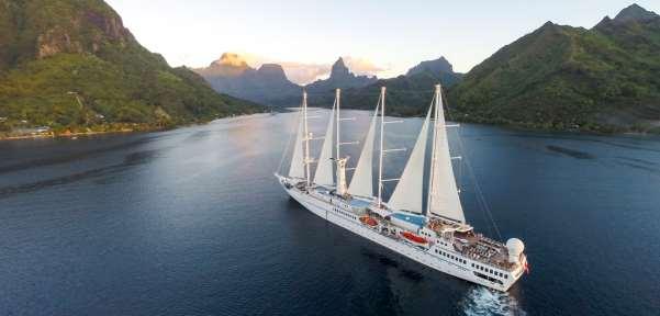 Windstar Cruises: 5 star yacht style cruising Options to travel on masted sailing ships or all-suite yachts Intimate ships sail to destinations bigger ships can't Attentive service, with a