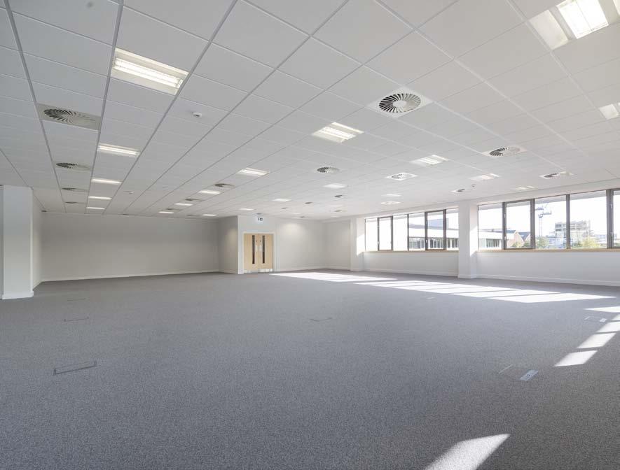 BRENTSIDE PARK COMPRISES FOUR CAMPUS STYLE OFFICE BUILDINGS IN AN