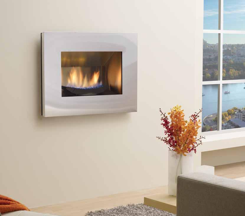 Sunrise P33S gas fire Compact Space and Style This clean faced fireplace doesn t need a large space to create a distinct feature in your home.