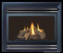 Panorama P33 gas log fire Compact Style! The P33 is a compact gas log fire with all the benefits of a Panorama.