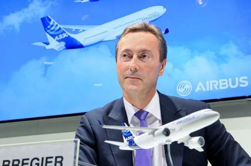 Airbus Eyes New Engines, Stretch for A380 Airbus CFO, Harald Wilhelm, commented on the possible end of the A380 production at a Global Investor Forum in London Airbus CEO, Fabrice Bregier, quickly