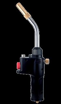 A durable high power, high temperature (up to 1630 C) gas torch.