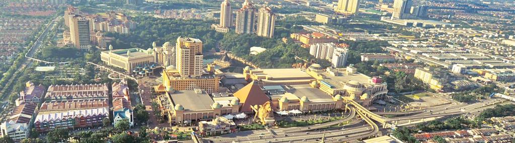 01 05 06 02 03 04 WORLD-CLASS FACILITIES & AMENITIES AT YOUR DOORSTEP ABOUT SUNWAY RESORT CITY A former tin-mining land, Sunway Resort City in Bandar Sunway has garnered international