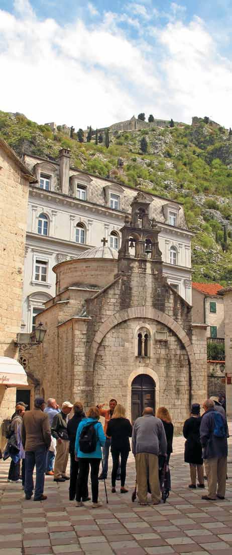 Guided tour of Kotor, Montenegro Venice A Small Shipboard Community of Like-Minded Travelers Meeting and mingling with your fellow travelers is one of the greatest pleasures of the voyage.