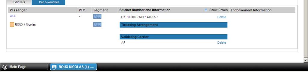 TST Ticket info and