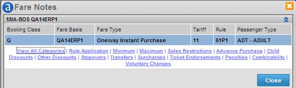 display the Ticket image, select a fare and click on the line 4- To