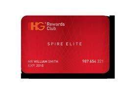 IHG REWARDS CLUB MEMBER CARDS CLUB LEVEL GOLD ELITE (Stay up to 9 qualifying nights or 9,999 qualifying points in a calendar year) Collect points, miles or other partner credits Extended check-out