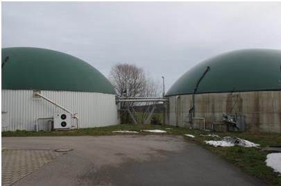 Dobra praksa - Njemačka: Biogas CHP - Lokalni farmer, Vatersdorf Tehnologija/ Gorivo Efikasnost Mreža/ Konzum Skladištenje Investicija Base: CHP na biogas (600 kwt/ 549 kwe), kotao na biomasu - drvna