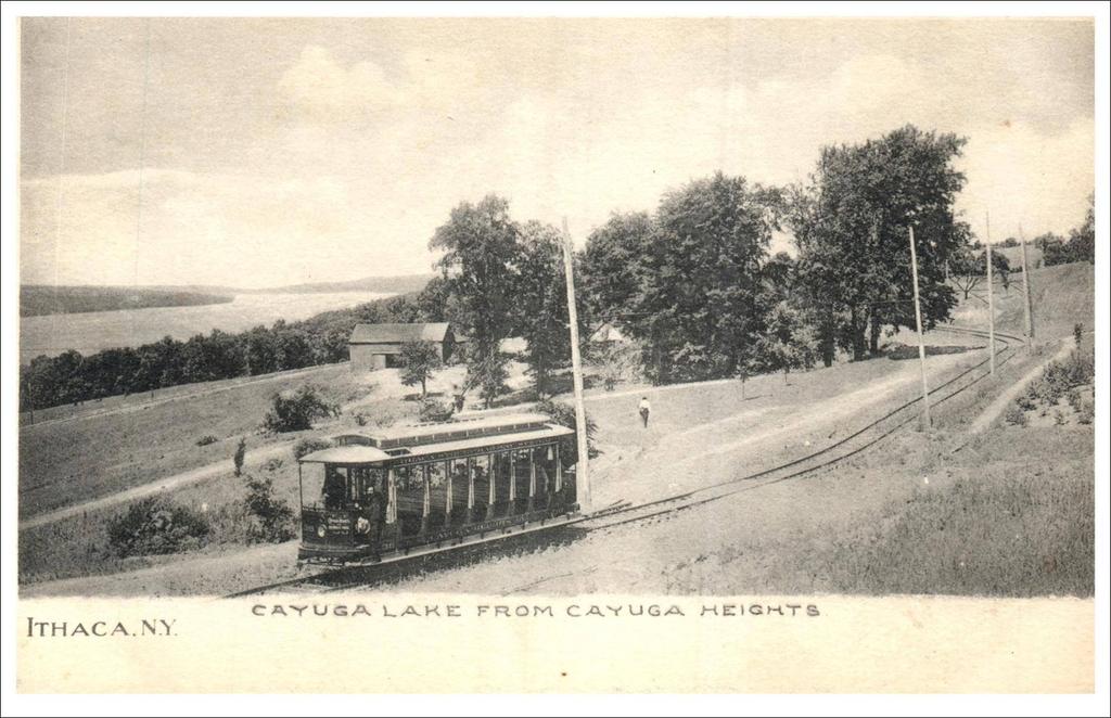 abandoned in 1908. It is the terminus of the Great Northern line, extended to here along Highland Rd. from Kline Rd. (see below) in 1919, with service ending in 1930.