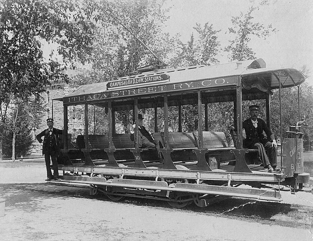 In 1898 Bergholtz and Hand sold out to a consortium organized by Edward G. Wyckoff, which developed the Cornell Heights tract. This consortium needed streetcar service.