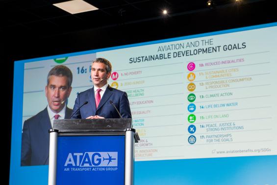 Since the 2008 Summit when aviation launched the world s first emissions reduction goals from a single global sector, the industry has made impressive progress in addressing its carbon emissions as