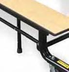 This table is listed by Underwriters Laboratories under their stringent tip-over stability safety