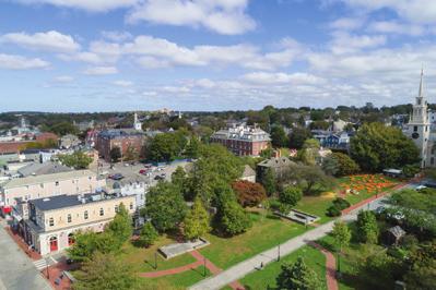 A short walk down the hill, the historic streets of Newport offer surrises around every corner, ranging from contemporary restaurants to old Irish pubs and an endless array of shopping for every