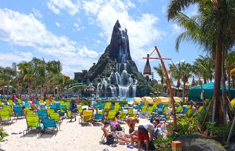 Volcano Bay replaced the Universal owned Wet n Wild when it opened in May of 2017. The 53-acre park was built at a cost of over $250 million.