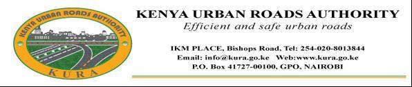 1 UPGRADING OF NAIROBI URBAN ROAD NETWORK Presented by: Eng. S. M.