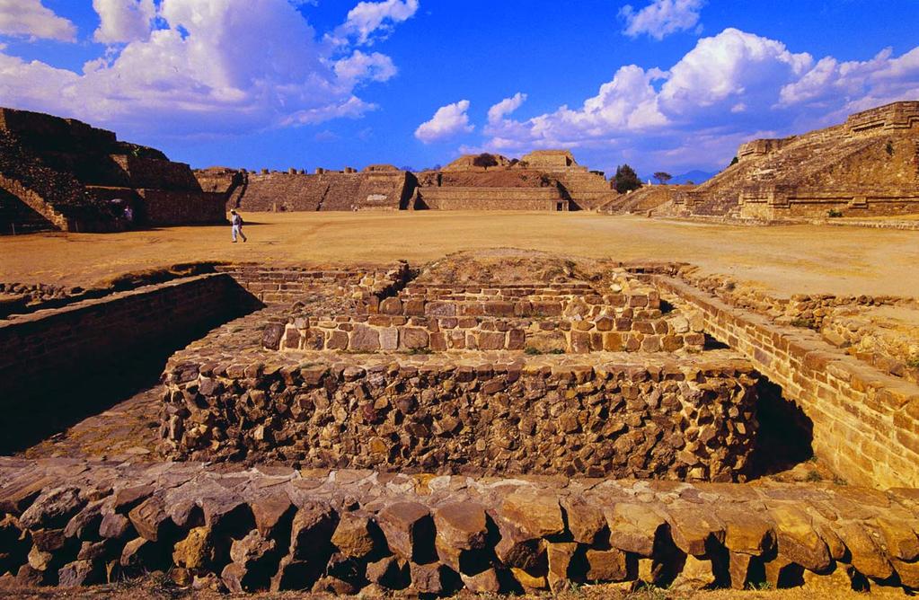 MONTE ALBAN Mexico 500 BC - AD 750 Zapotec The archaeological site of Monte Alban, located in Oaxaca state in Mexico, is one of the most important in the region.