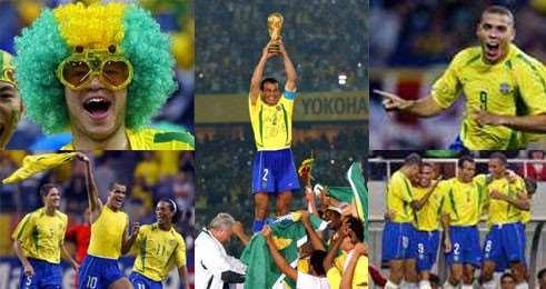 team in the history of the FIFA World Cup, with five championships, followed by