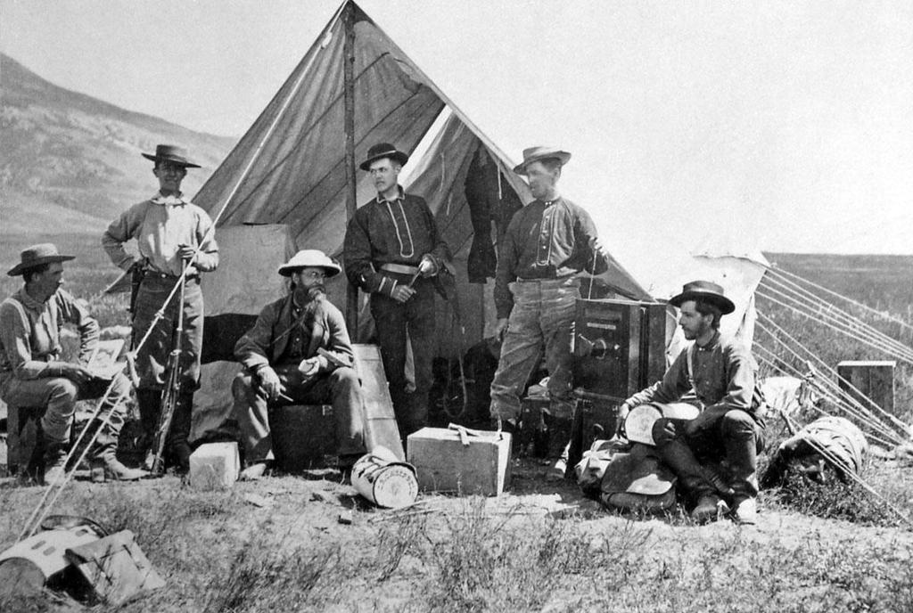 These expeditions included scouts, surveyors, botanists, naturalists, and ethnologists.