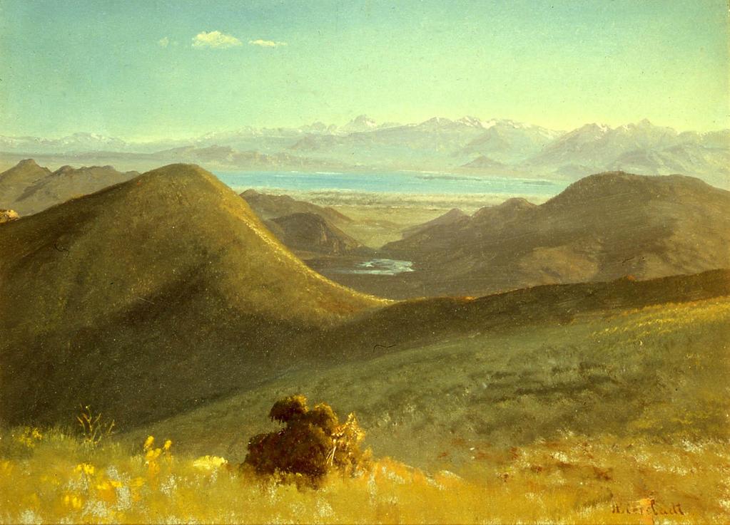 Bierstadt: MONO LAKE,