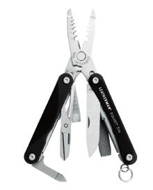 SQUIRT PS4 Spring-action Needlenose pliers Stainless Steel with Anodized Aluminum Handle Scales