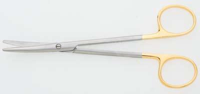 Scissors H146-26120 H146-26122 Caplan Septum 22.0 cm, one blade serrated, double action, straight 22.