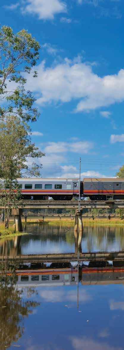 Discover Queensland by Rail with helloworld There s no better way to experience Queensland s immense coastline and rugged outback landscapes than on