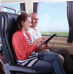 Or if you are travelling in a RailBed enjoy all-inclusive meals served directly to your seat. Showers, toilets and drinking fountains are located at the end of the carriages for your convenience.