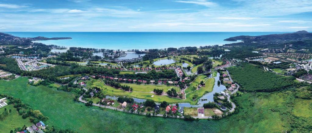 MILESTONES 1984 Laguna Resorts and Hotels PLC, a subsidiary of Banyan Tree Holdings Limited, acquired over 550 acres of land on the site of an abandoned tin mine at Bang Tao Bay, Phuket, Thailand.