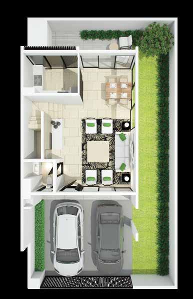 LAGUNA PARK TOWNHOMES Townhome standard Bedrooms 2